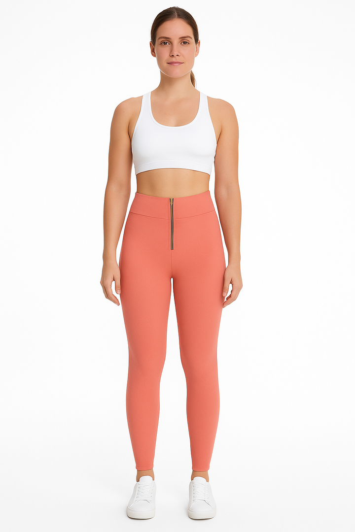Leon Calça Zip Fit Feminina