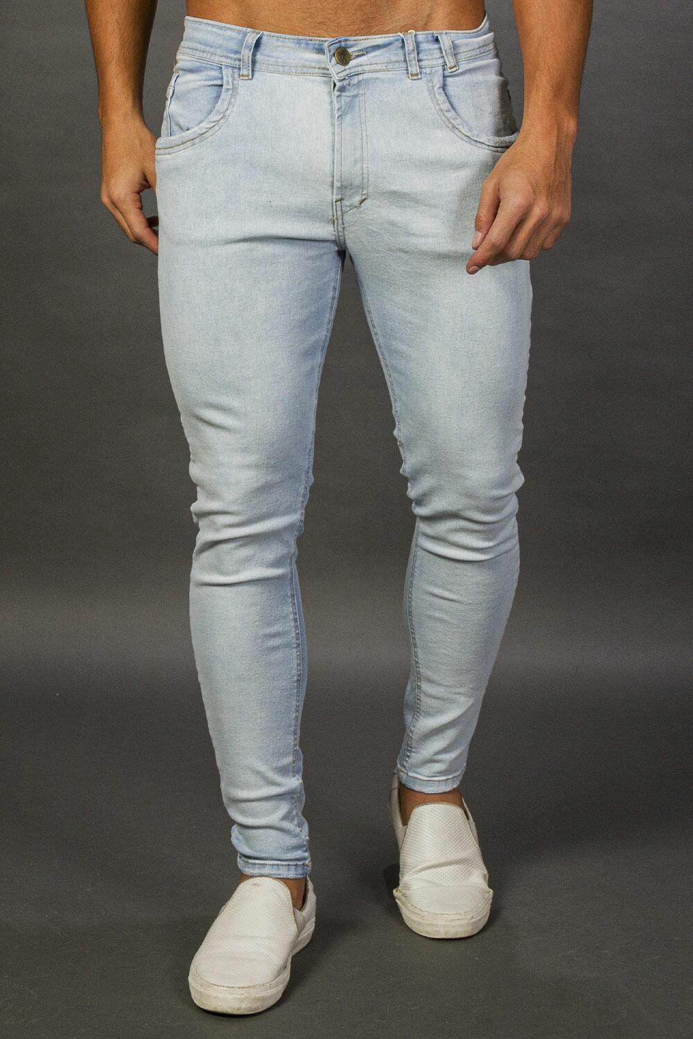 Calça Jeans Skinny Light Sky Leon - Leon Elegance