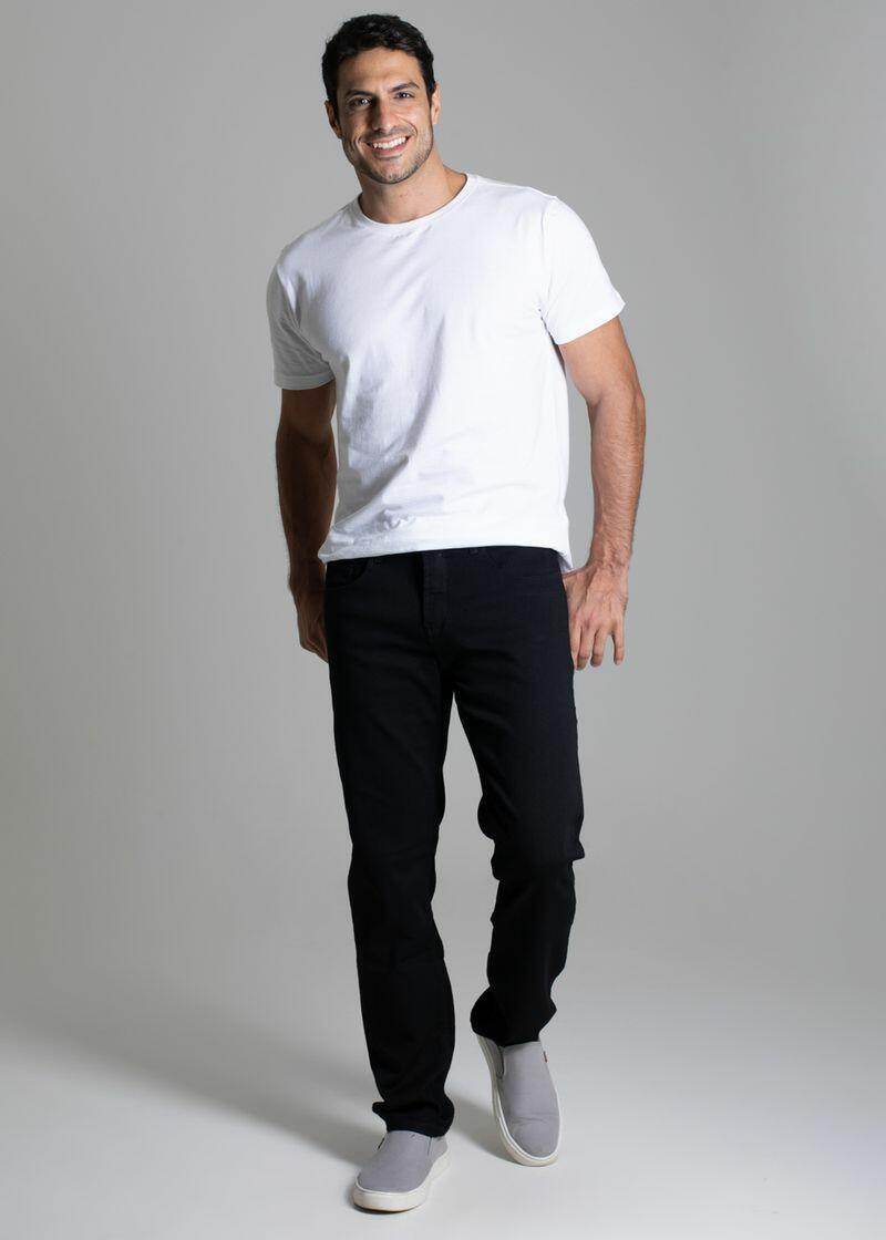 Calça de Sarja Skinny Modern Leon - Leon Elegance