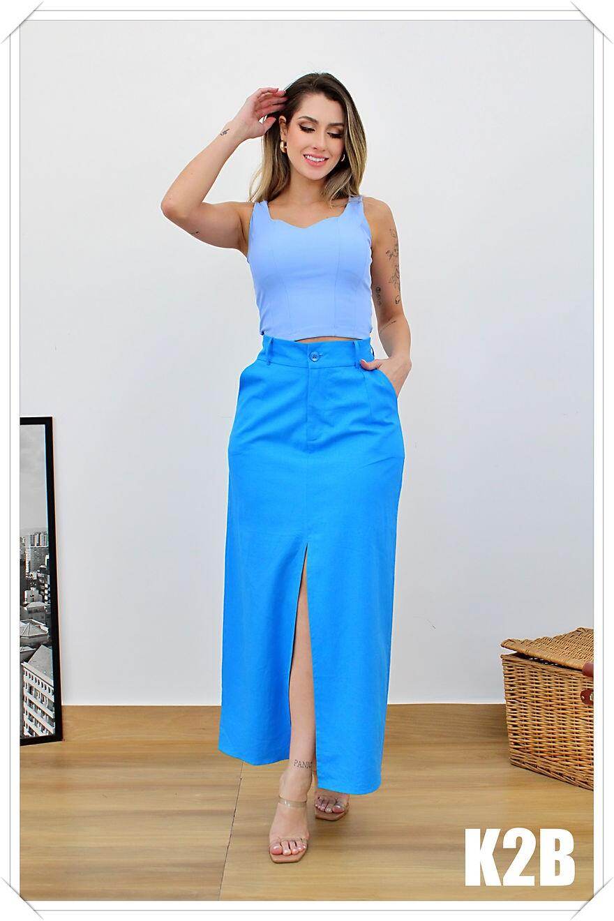 Saia Longa Femme Glorilene Leon - Leon Elegance