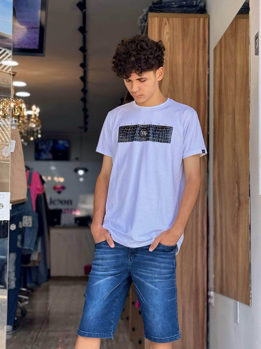 Bermuda Jeans Men Upercout Leon - Leon Elegance