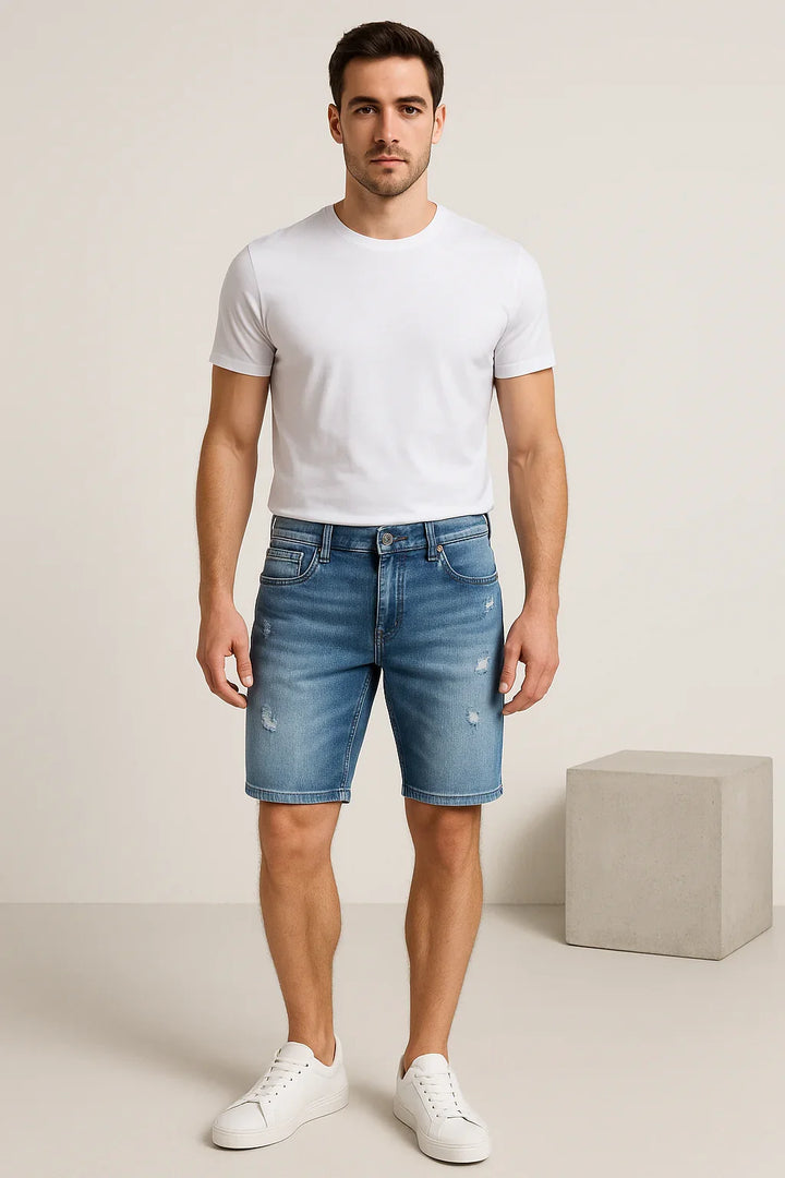 Bermuda Jeans Paul Tradicional Leon