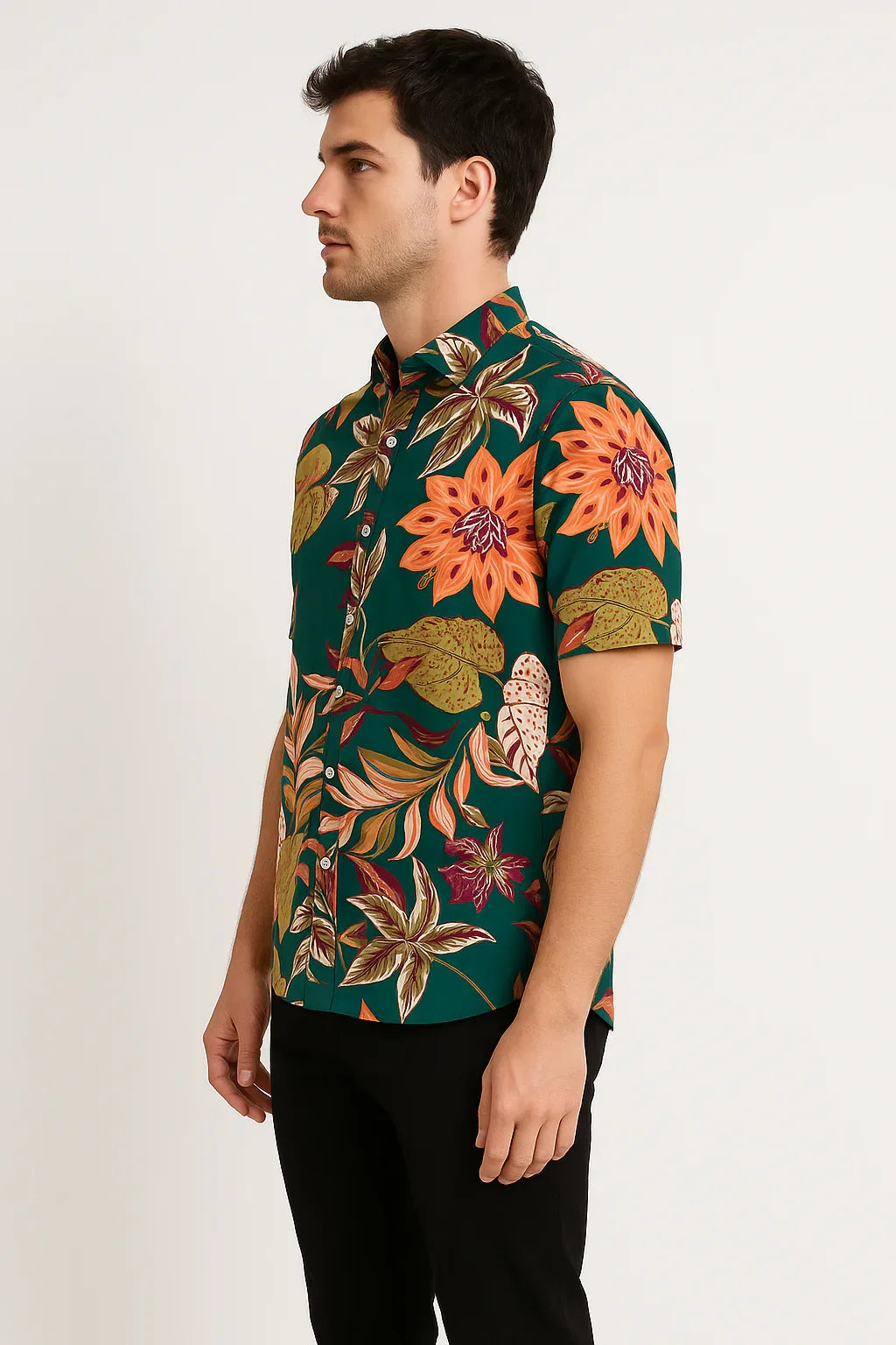 Camisa Men FloralDuo Leon