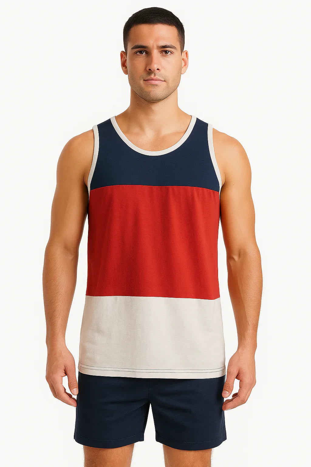 Regata Masculina Tricolor