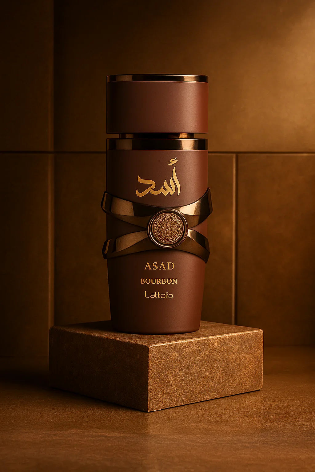 Perfume Asad Bourbon Lattafa Eau de Parfum Masculino 100ml