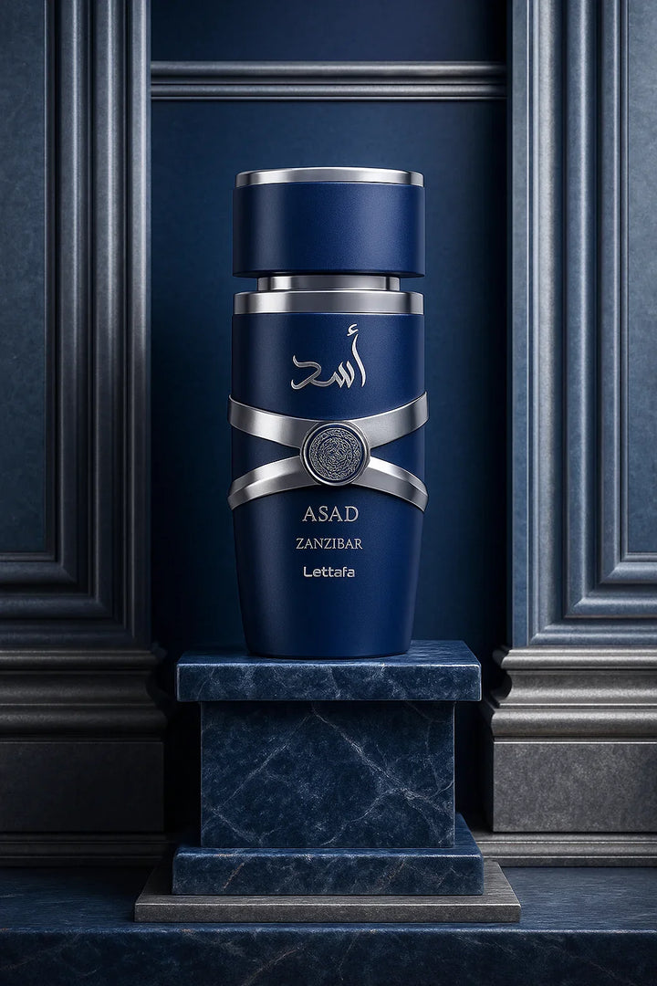 Perfume Asad Zanzibar Lattafa Eau de Parfum Masculino 100ml