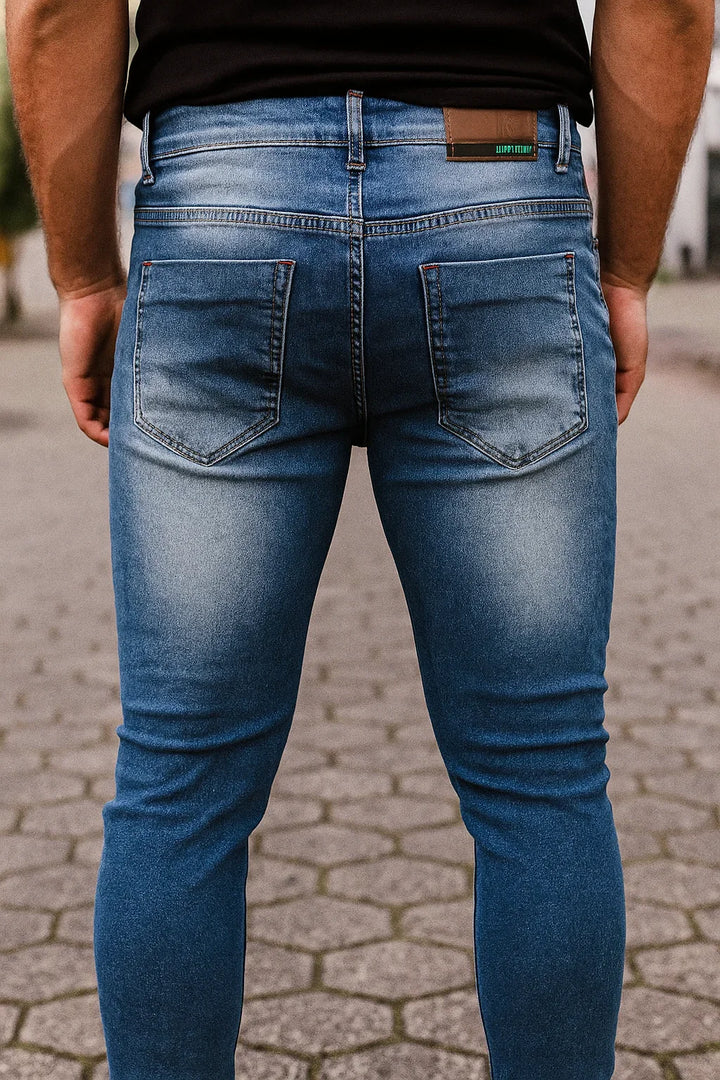 Calça Jeans Masculina Hunt Bear Destroyed