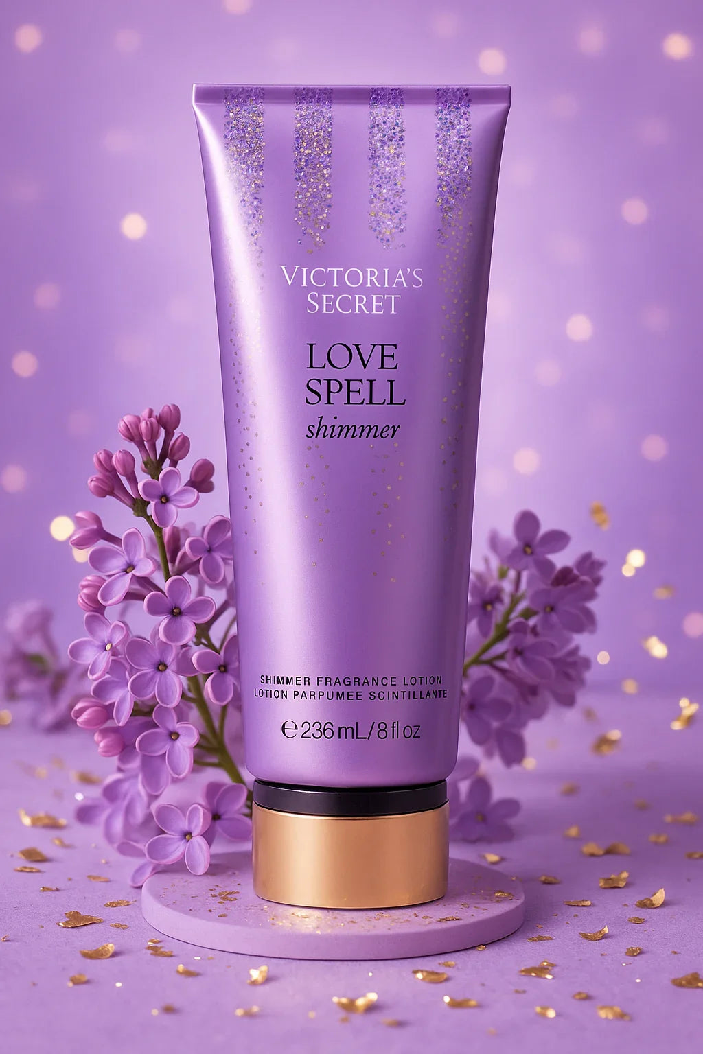 Loção Corporal Victoria’s Secret Love Spell Shimmer Feminino 236ml