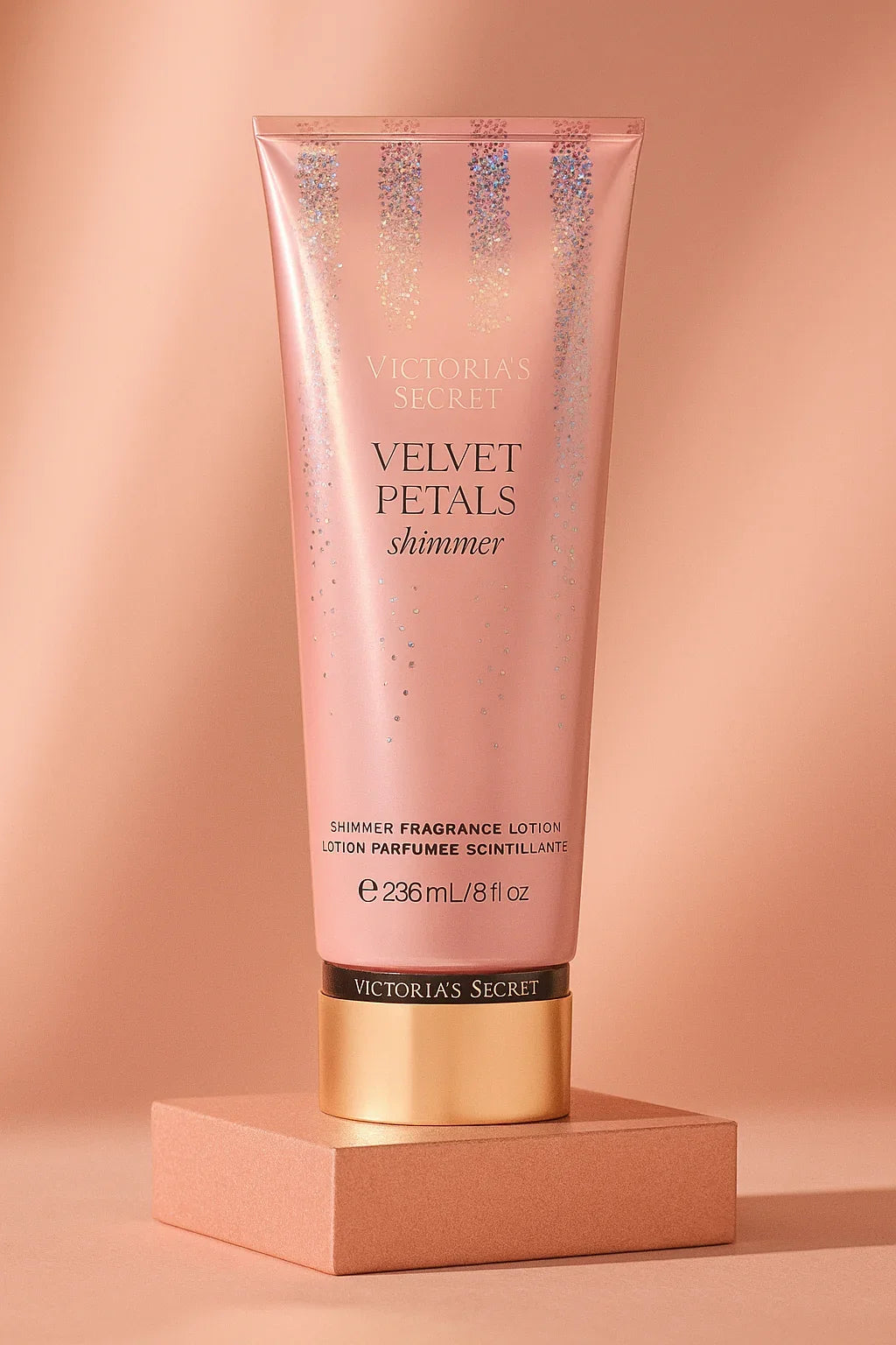 Loção Corporal Victoria’s Secret Velvet Petals Shimmer Feminino 236ml