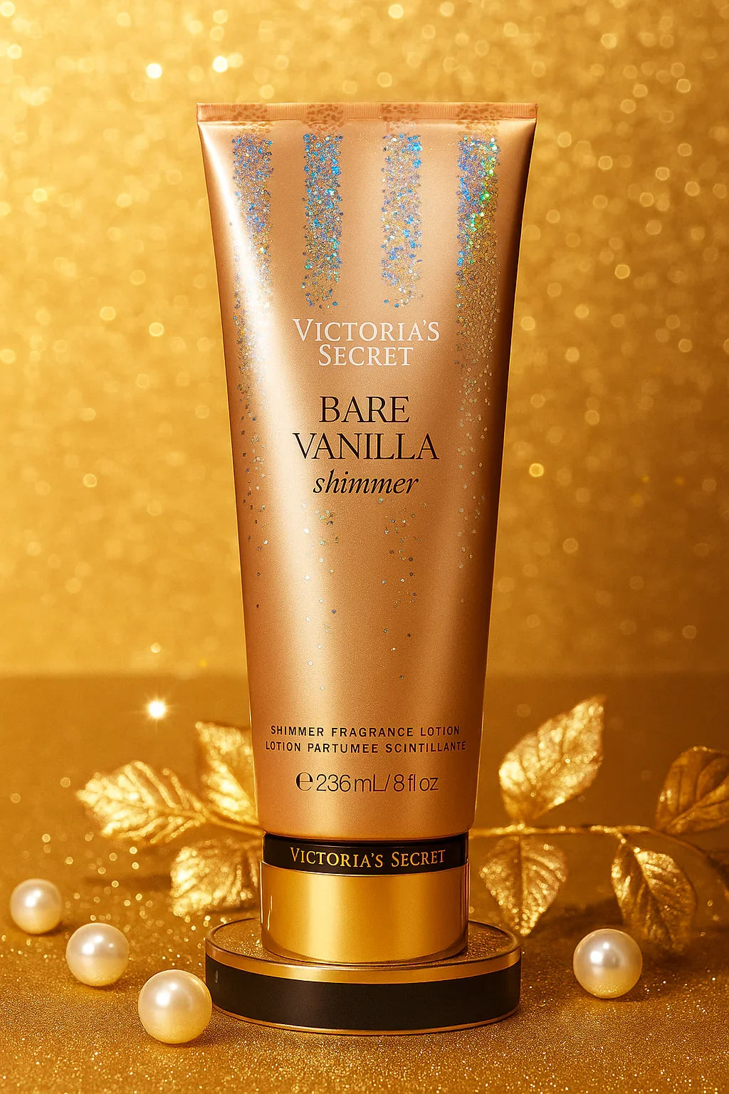 Loção Corporal Victoria’s Secret Bare Vanilla Shimmer Feminino 236ml