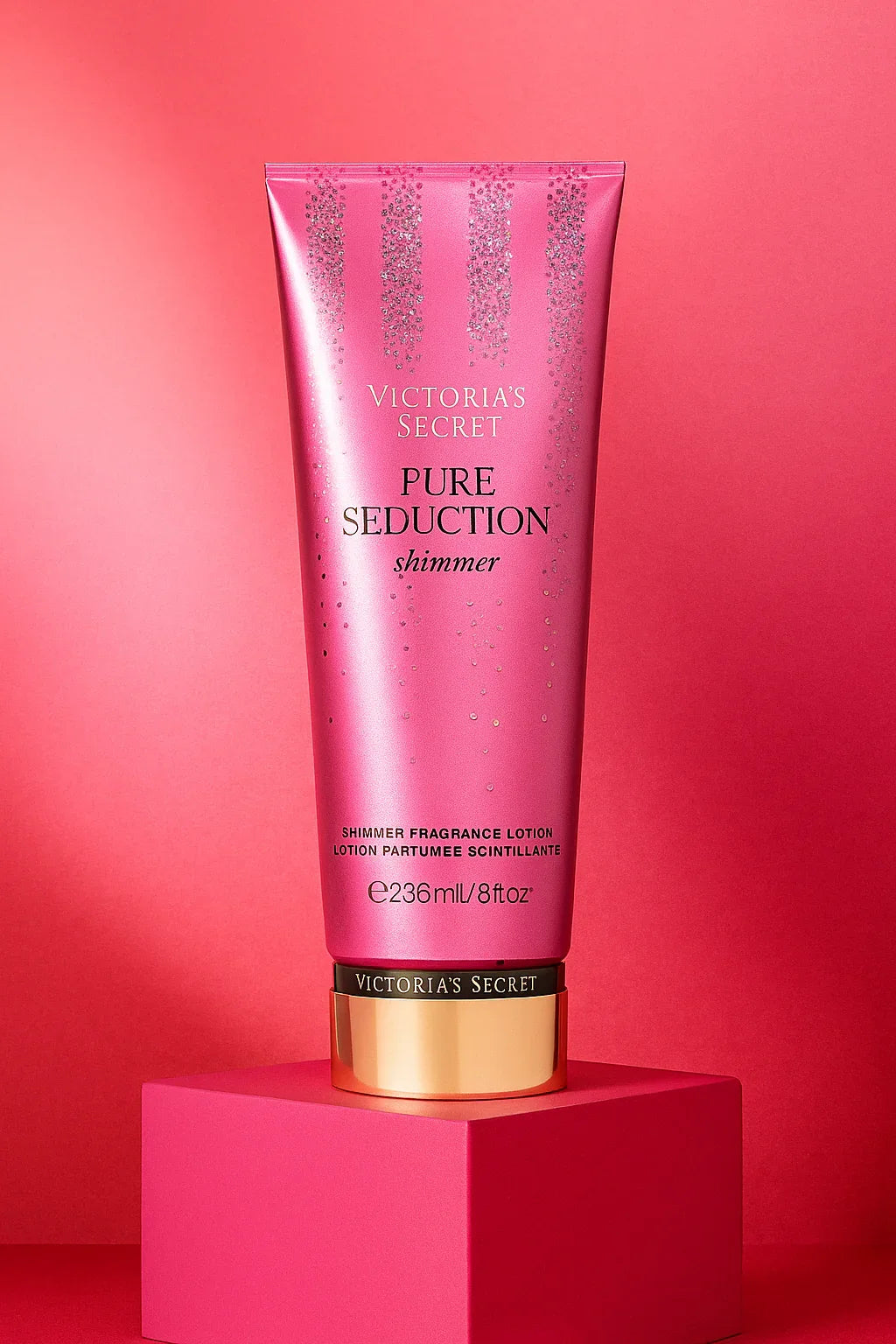 Loção Corporal Victoria’s Secret Pure Seduction Shimmer Feminino 236ml