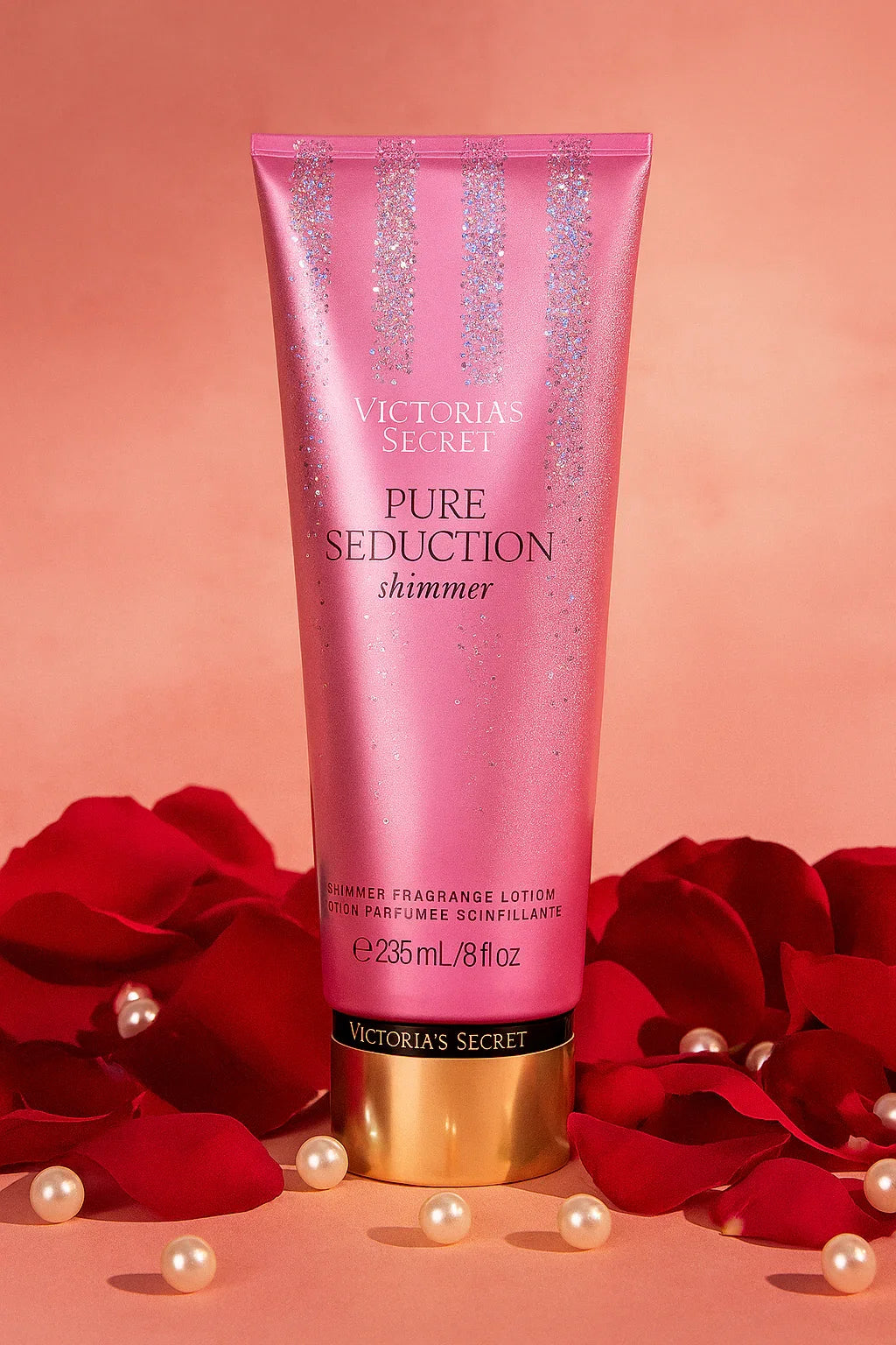 Loção Corporal Victoria’s Secret Pure Seduction Shimmer Feminino 236ml