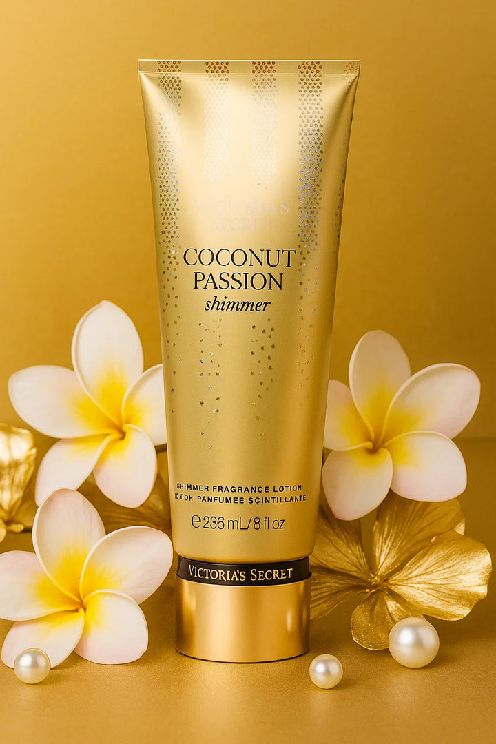 Loção Corporal Victoria’s Secret Coconut Passion Shimmer Feminino 236ml