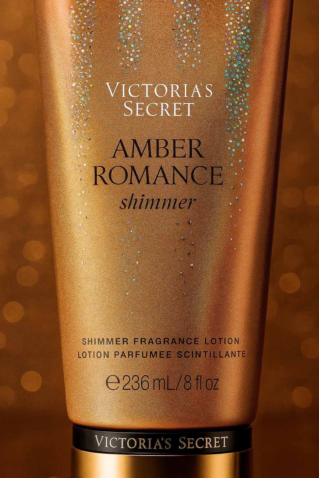Loção Corporal Victoria’s Secret Amber Romance Shimmer Feminino 236ml