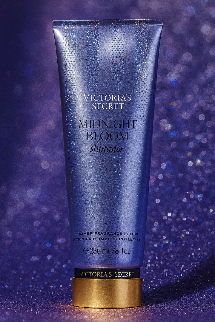 Loção Corporal Victoria’s Secret Midnight Bloom Shimmer Feminino 236ml