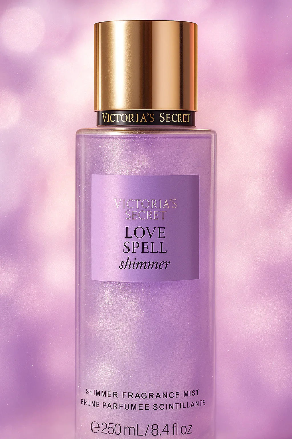 Body Splash Victoria’s Secret Love Spell Shimmer Feminino 250ml