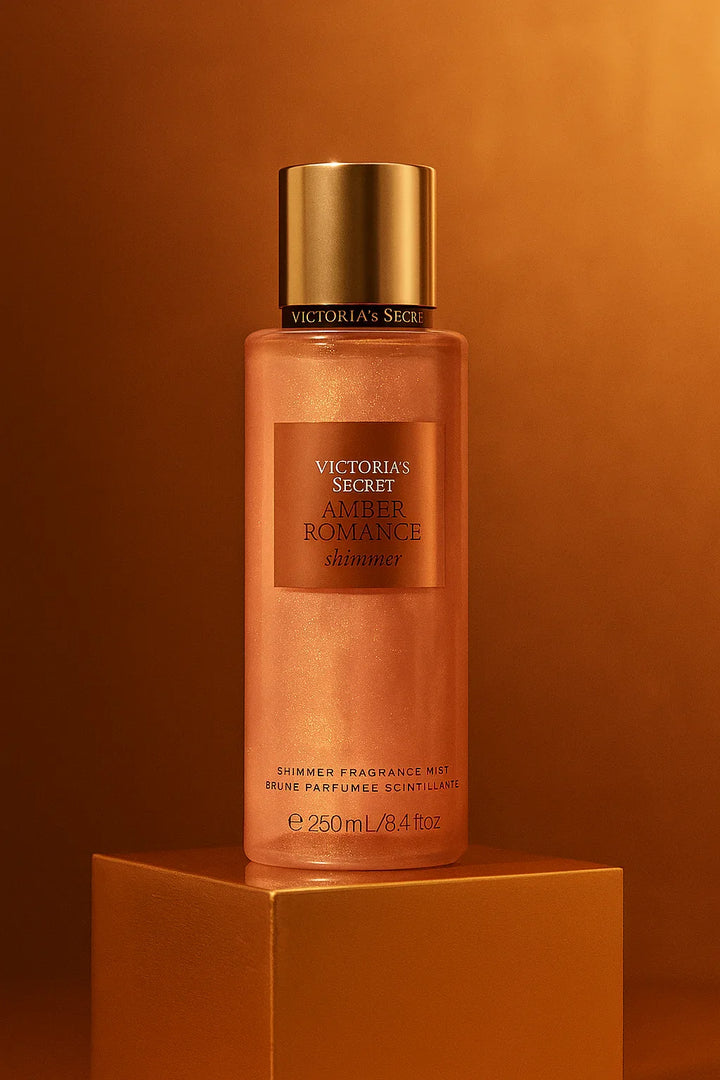 Body Splash Victoria’s Secret Amber Romance Shimmer Feminino 250ml