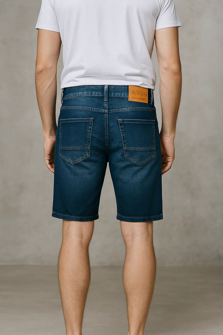Bermuda Masculina Jeans Destroyed