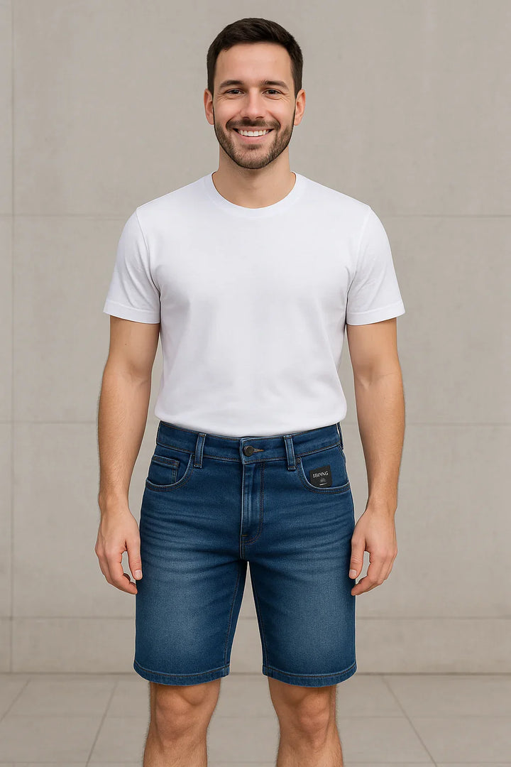Bermuda Masculina Jeans