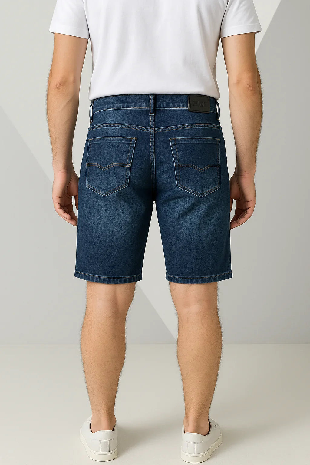 Bermuda Masculina Jeans Destroyed