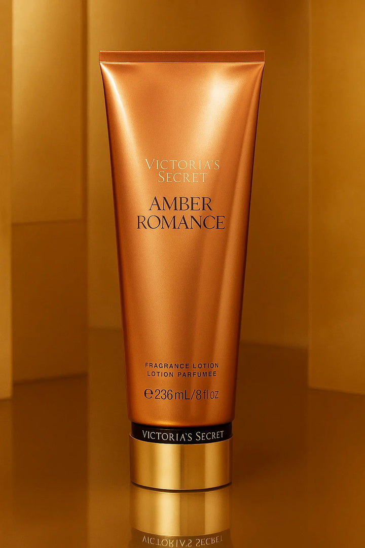 Loção Hidratante Perfumada Victoria’s Secret Amber Romance 236 mL
