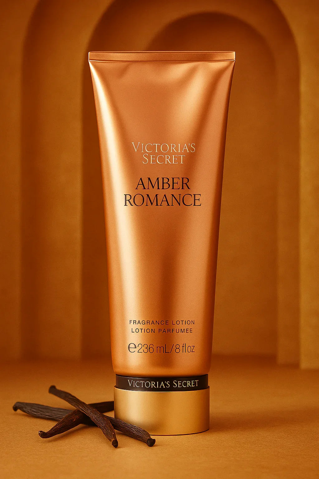 Loção Hidratante Perfumada Victoria’s Secret Amber Romance 236 mL