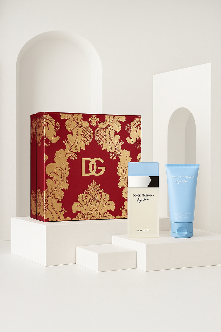 Kit Perfume Dolce & Gabbana® Light Blue Feminino Eau de Toilette 100 ml + Hidratante 50 ml