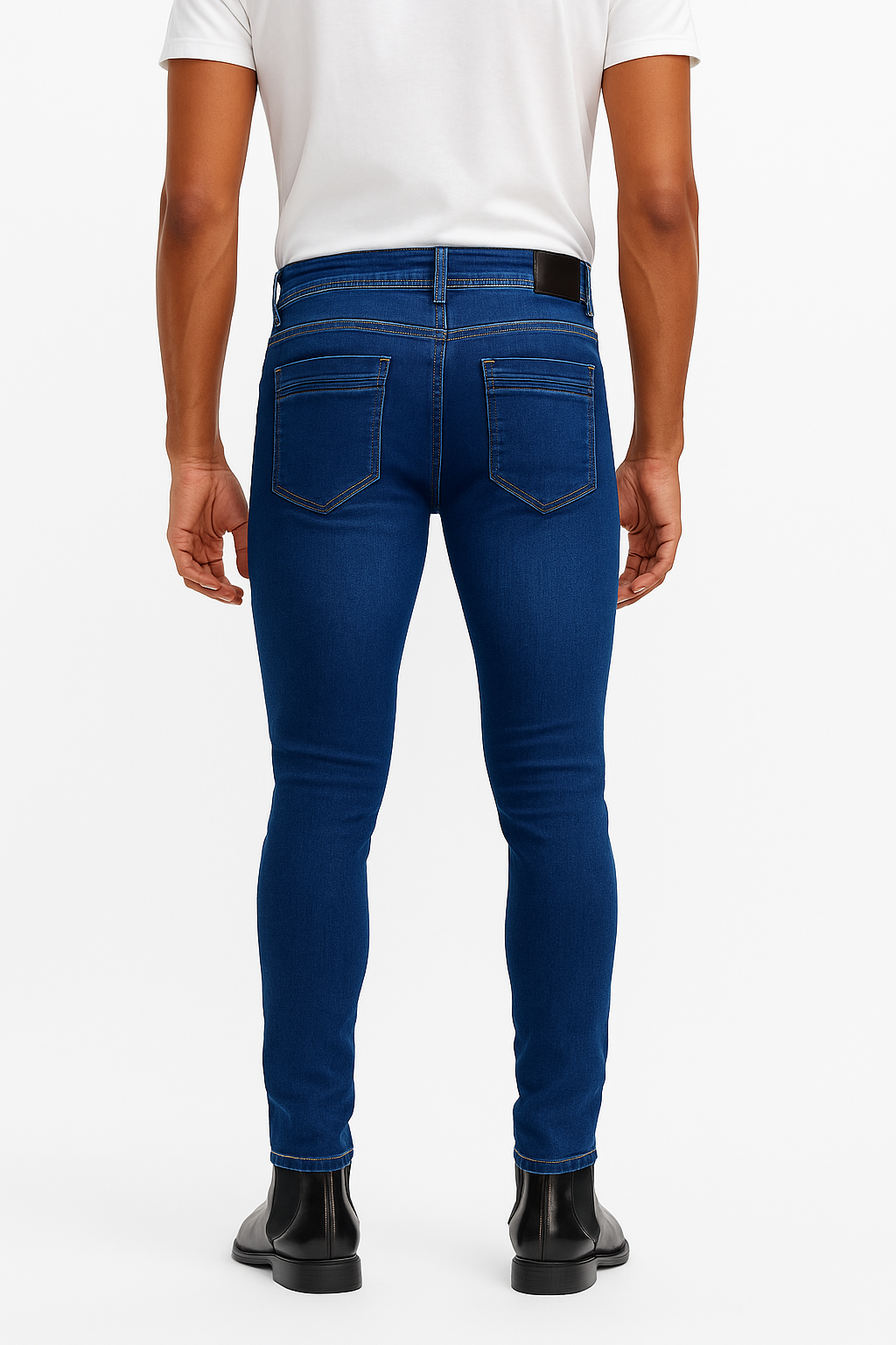 Calça Jeans masculina Tradicional Azul