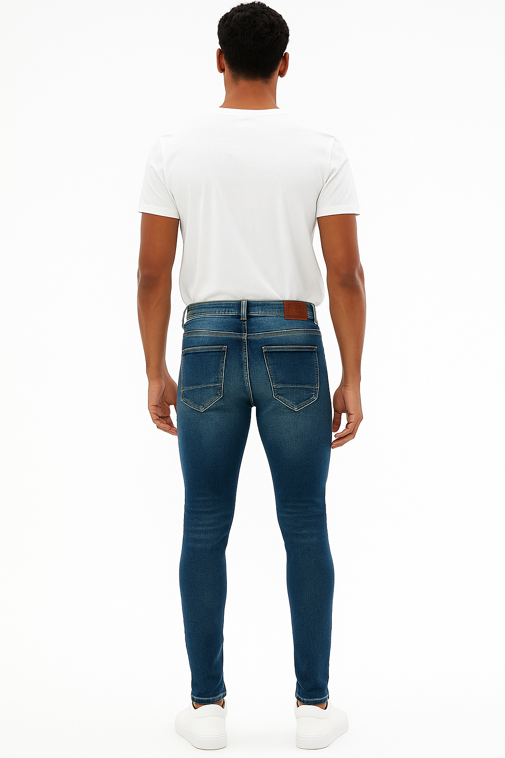 Jeans Feminina Skinny Azul
