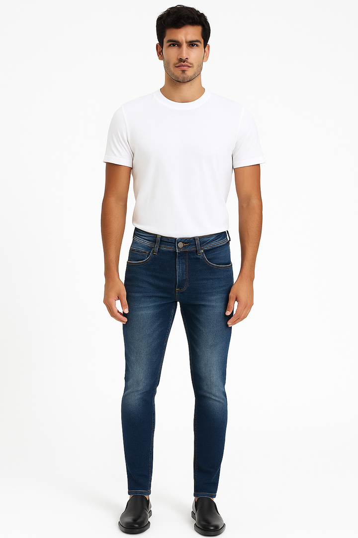 Jeans Feminina Skinny Azul