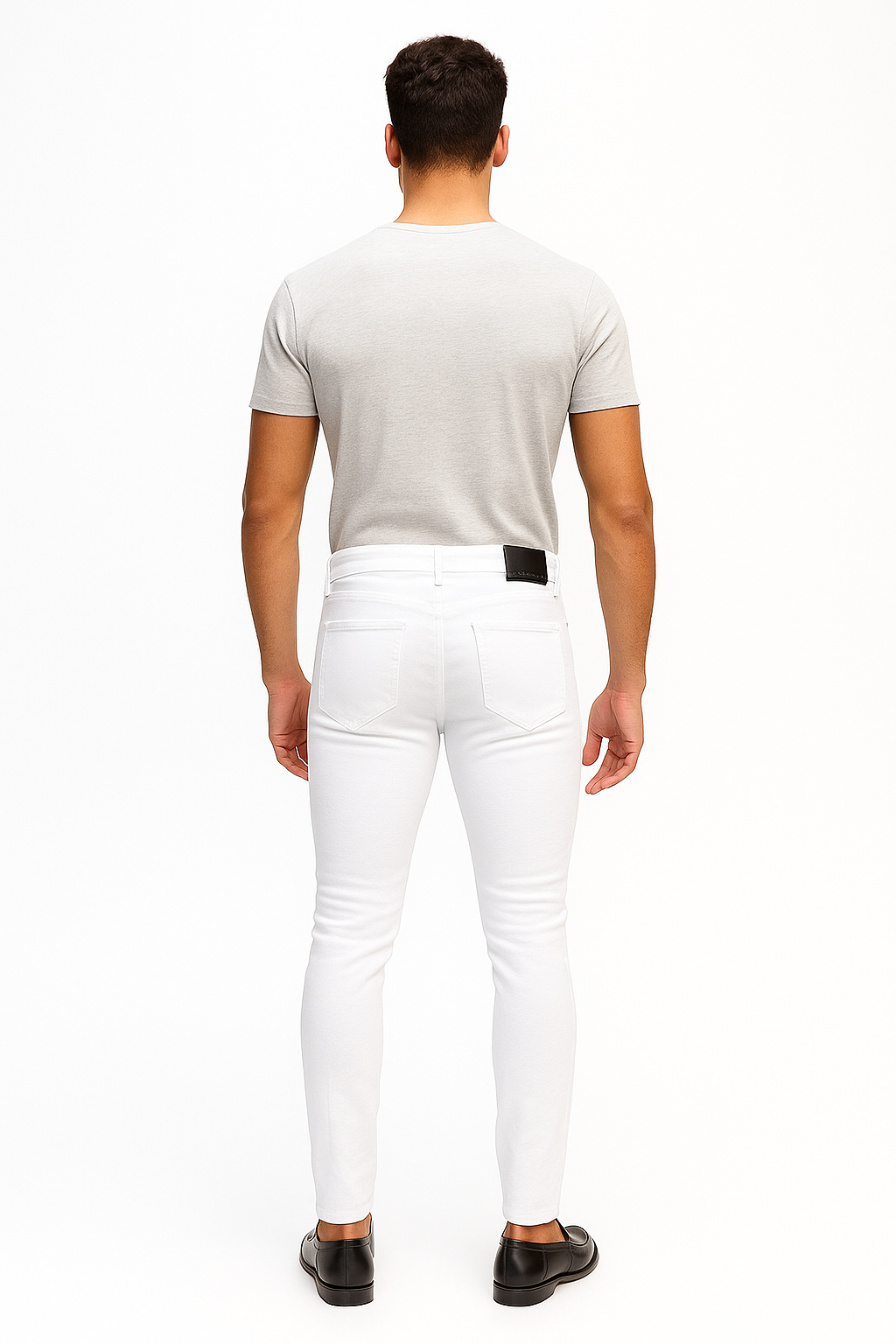Calça Jeans masculina Branca
