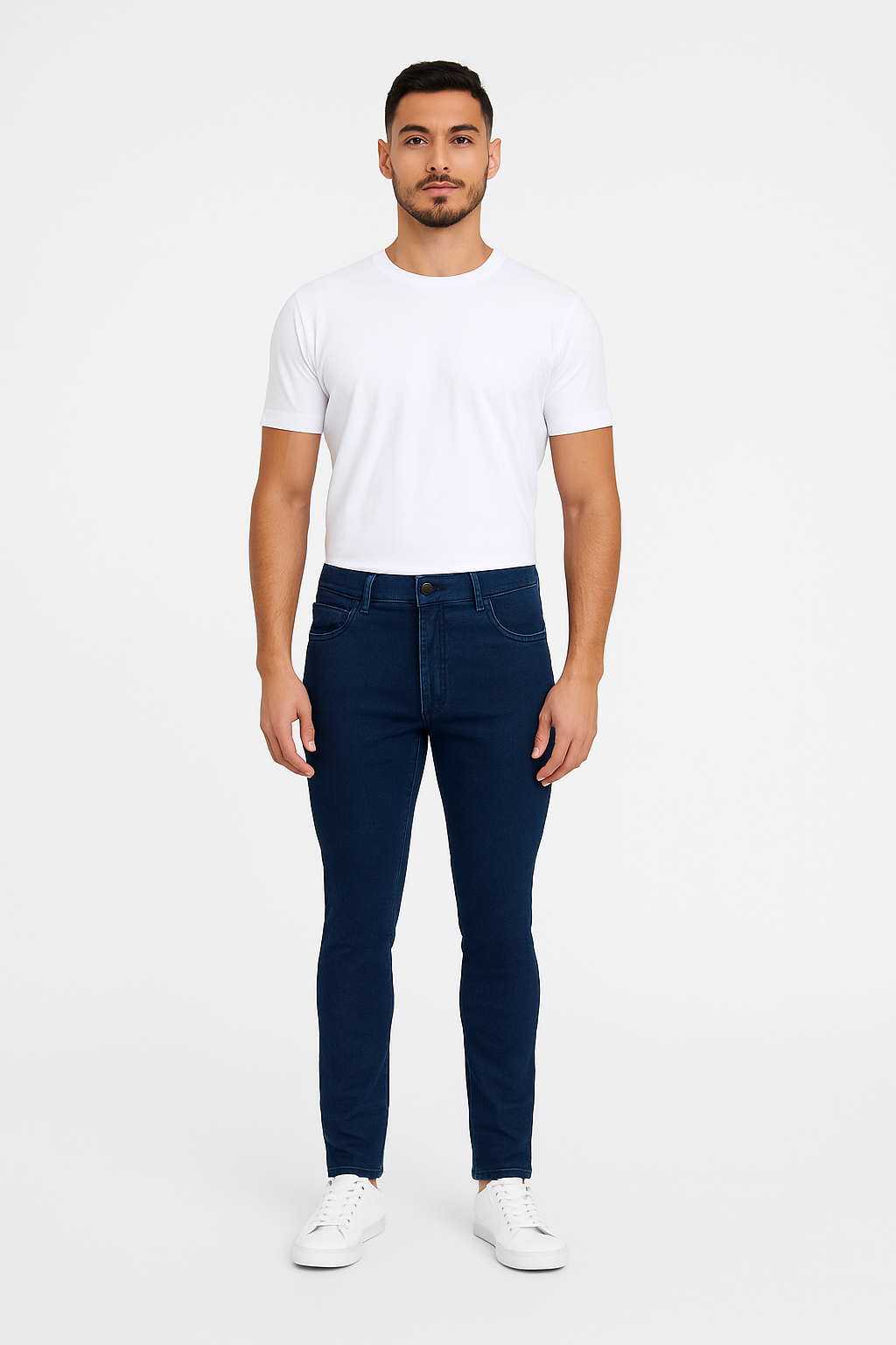 Calça Jeans masculina Básica Azul