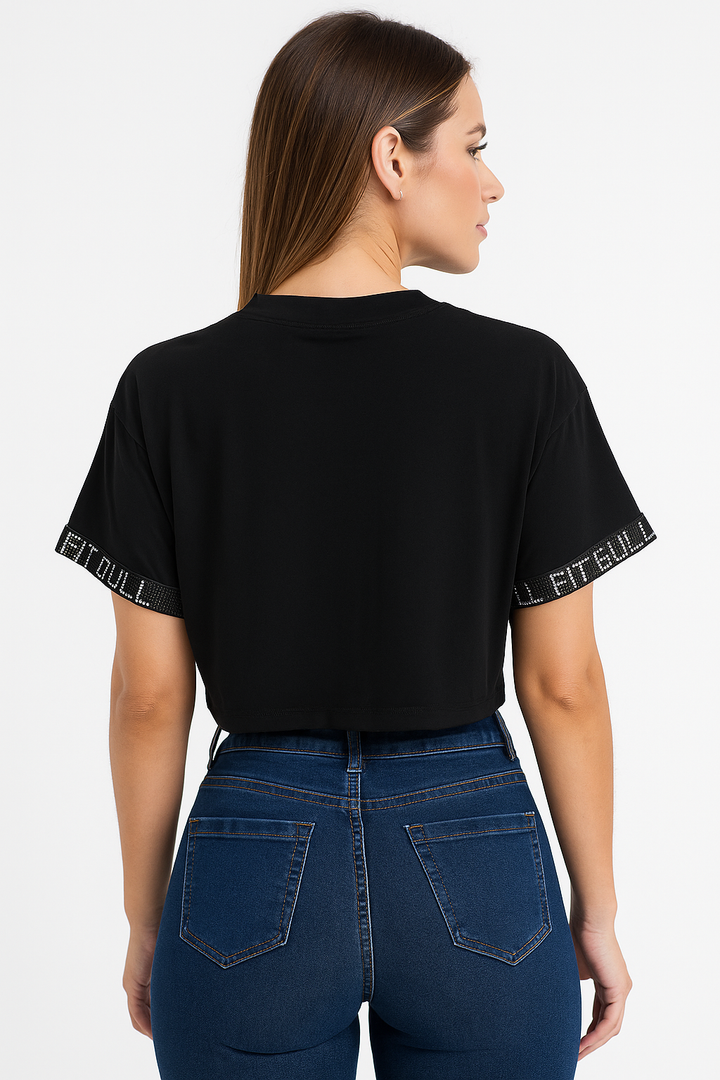 Camiseta Feminina Pit Bull Jeans