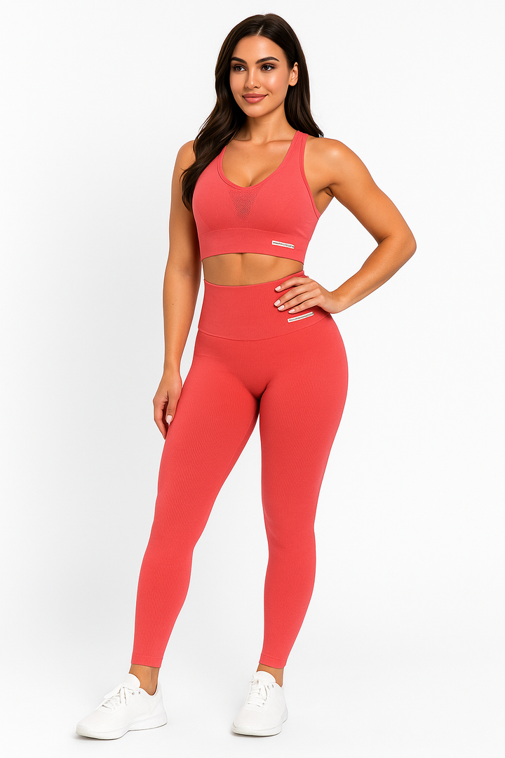 Conjunto Fitness Feminino Empório Pit Bull Top e Legging