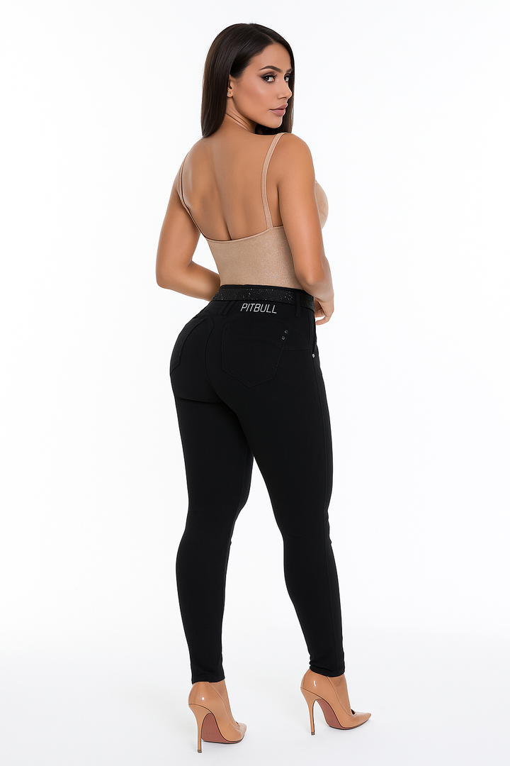 Calça Skinny Feminina Empório Pit Bull Preta