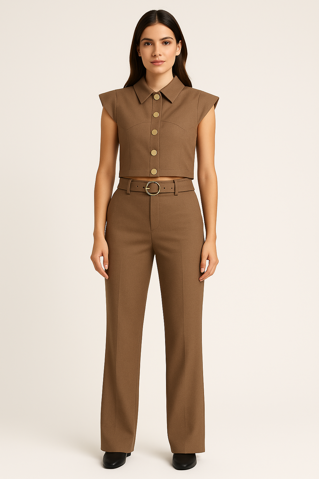 Conjunto Klepton Feminino Cropped e Calça