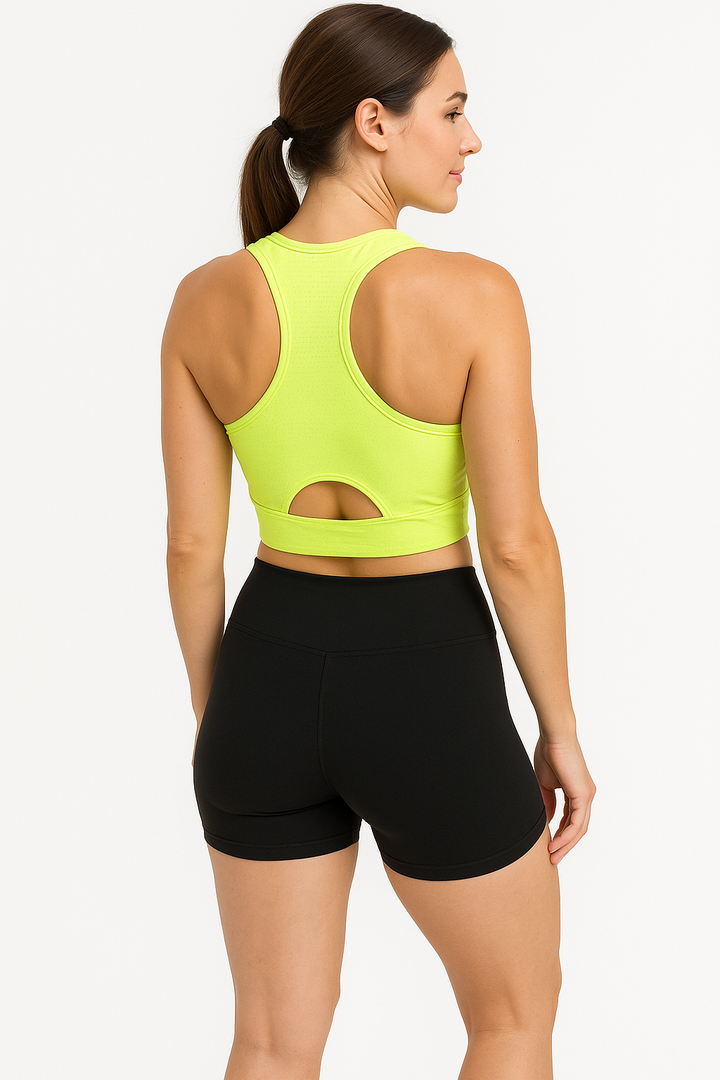 Top Fitness Feminino K2B Amarelo