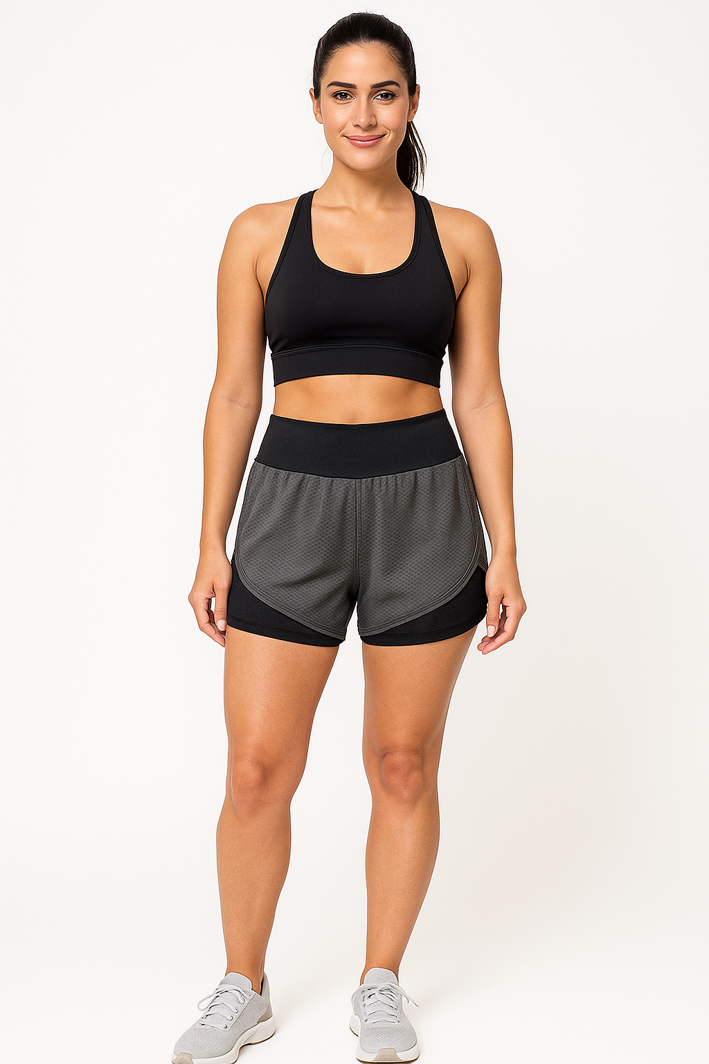 Shorts Duplo Fitness Feminino K2B