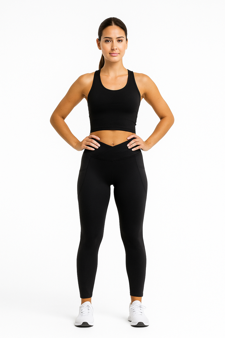 Leon Legging Flare Pocket Feminina