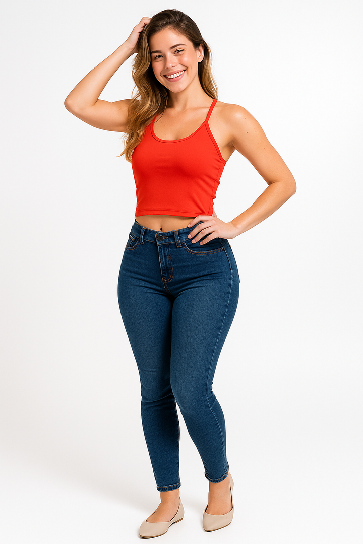 Cropped K2B Feminino Alça Fina