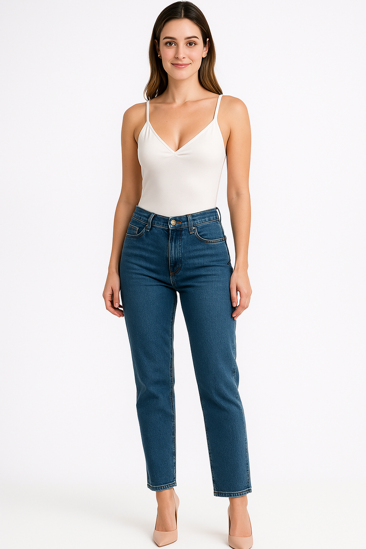 Body K2B Feminino Alça Fina Decote V