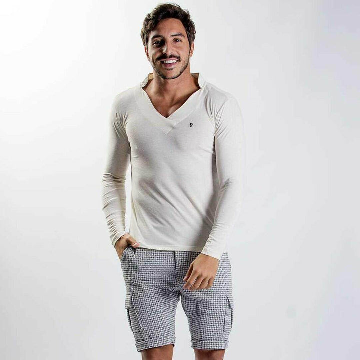 Camiseta Men Gola Lapela Leon - Leon Elegance