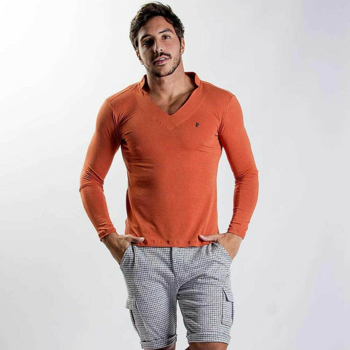 Camiseta Men Gola Lapela Leon - Leon Elegance