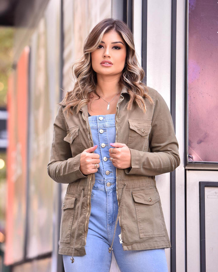 Parka Trilux em Sarja Leon - Leon Elegance