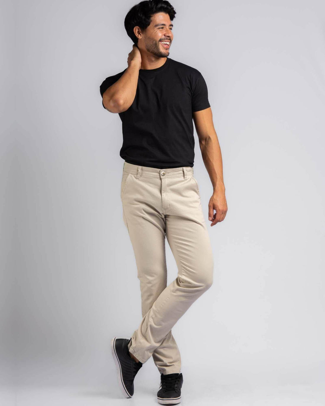 Calça de Sarja Skinny Modern Leon - Leon Elegance