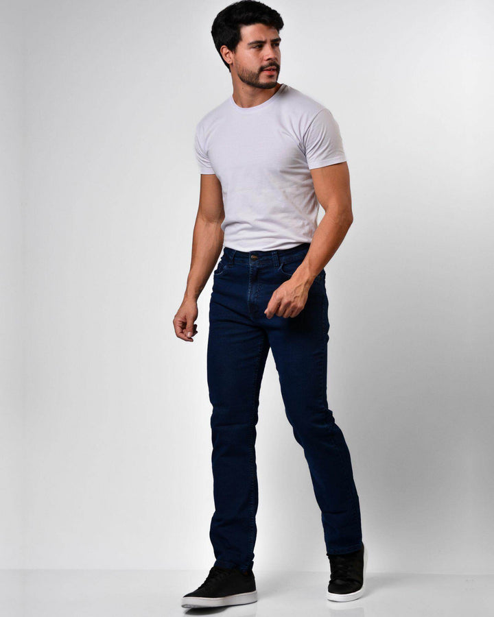 Calça Jeans Men Reta Leon - Leon Elegance