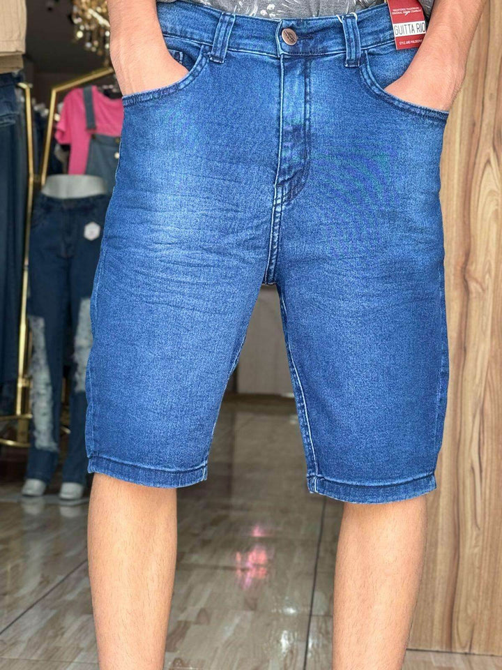 Bermuda Jeans Men Tradição Leon - Leon Elegance