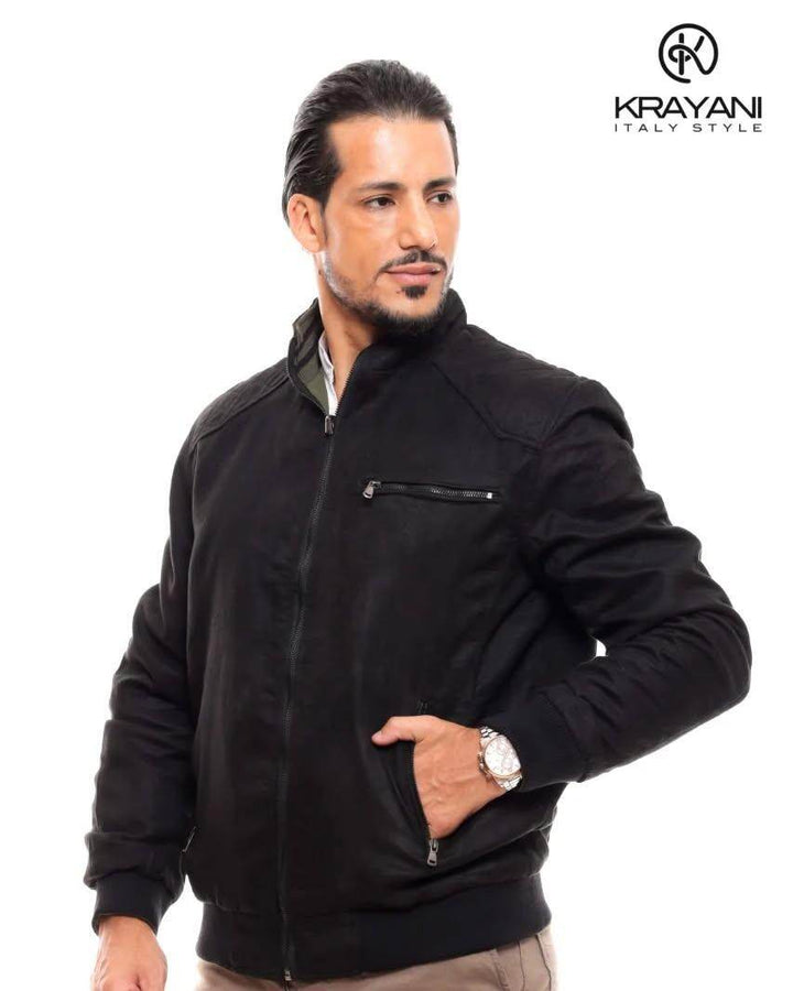 Jaqueta De Camurça Masculina Leon - Leon Elegance