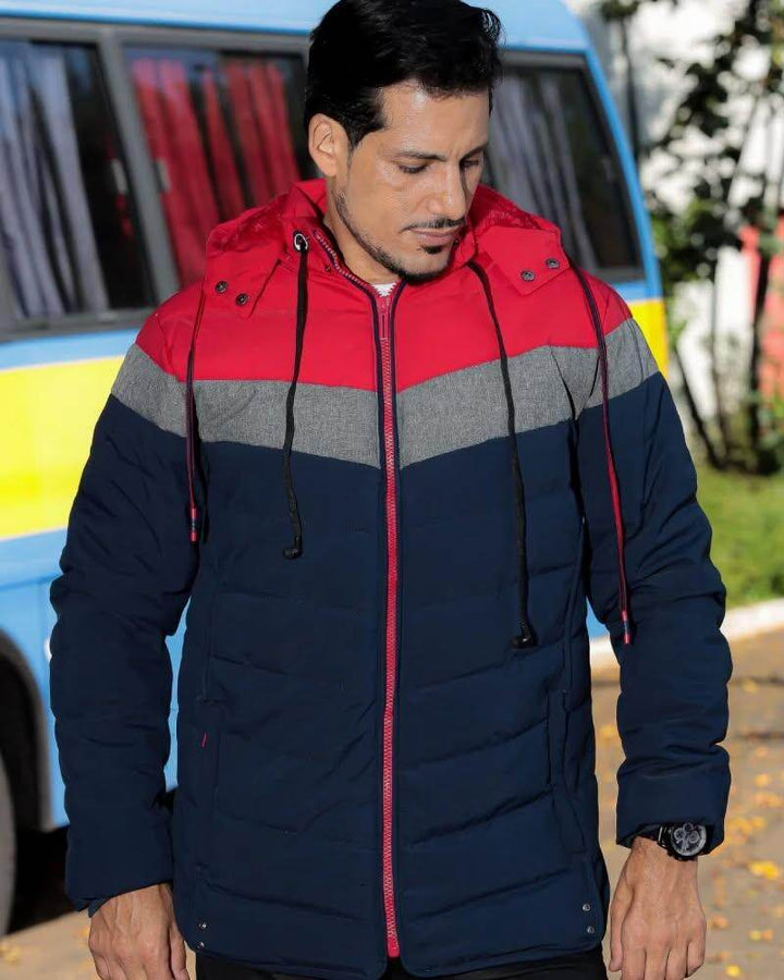 Jaqueta Puffer Bobojaco Masculina Leon - Leon Elegance
