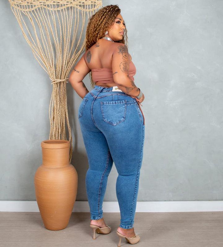 Top Faixa Tomara que Caia Plus Size Fofofinha